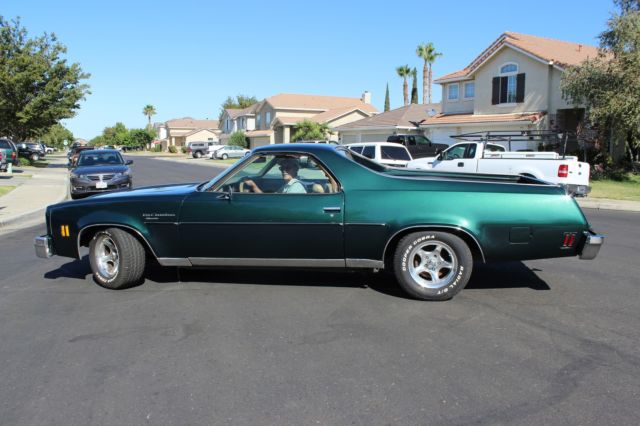 19770000 Green Chevrolet El Camino Standard Cab Pickup