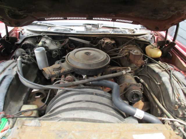 1977 Burgundy Chevrolet Monte Carlo Coupe