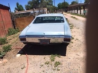 1970 Blue Chevrolet Malibu Sedan