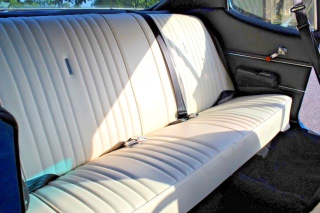 1969 Blue Pontiac Le Mans Coupe