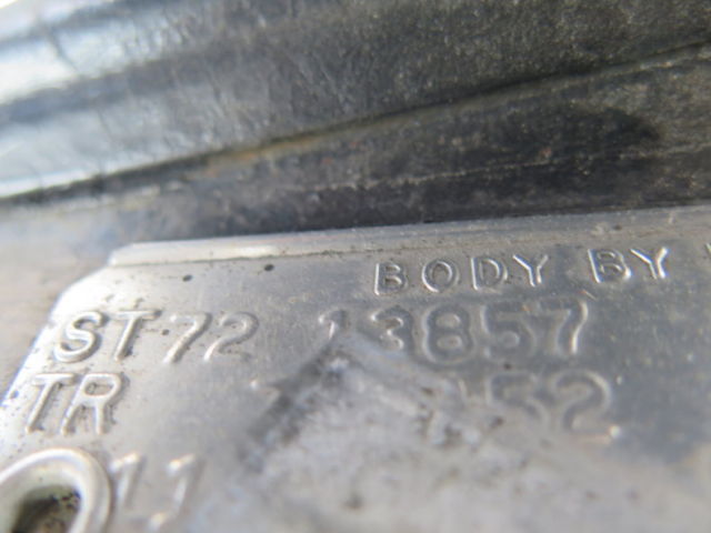 1972 Blue Chevrolet Monte Carlo Coupe