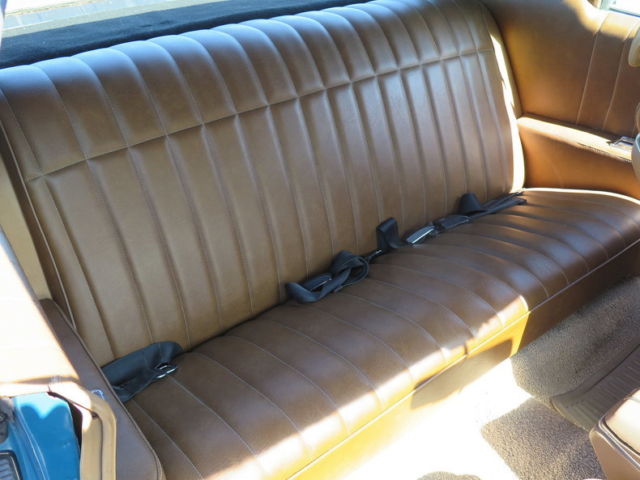 1972 Blue Chevrolet Monte Carlo Coupe