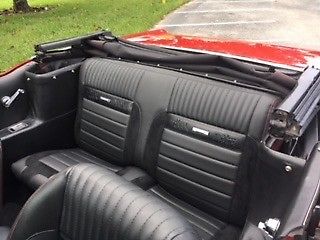 1966 Red Ford Mustang Convertible