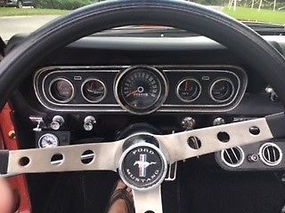1966 Red Ford Mustang Convertible