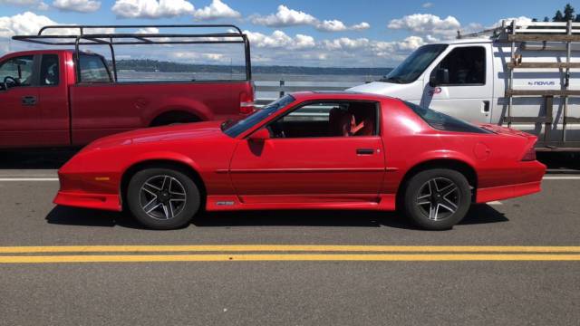 1991 Red Chevrolet Camaro Coupe