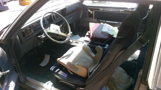 1984 Blue Oldsmobile Cutlass Sedan