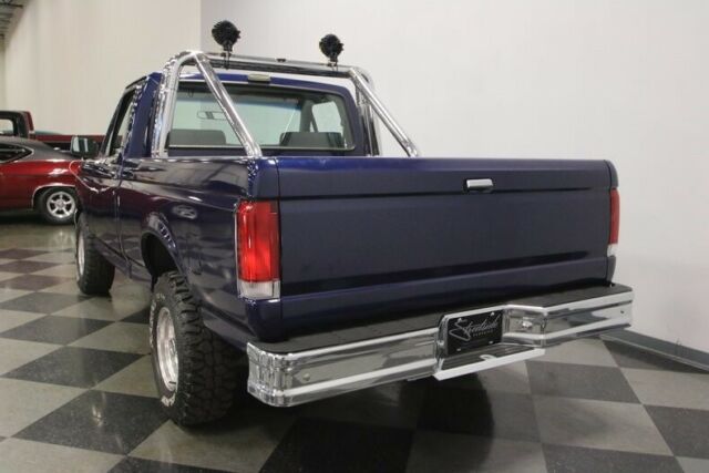 1988 Blue Ford F-150 Pickup Truck