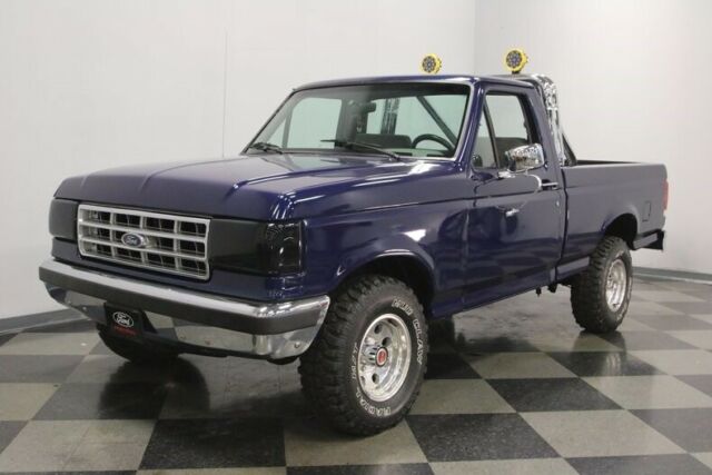 1988 Blue Ford F-150 Pickup Truck