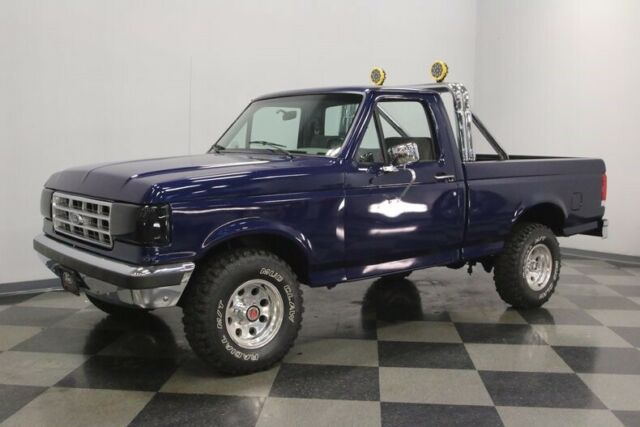 1988 Blue Ford F-150 Pickup Truck