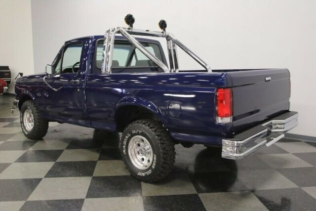 1988 Blue Ford F-150 Pickup Truck