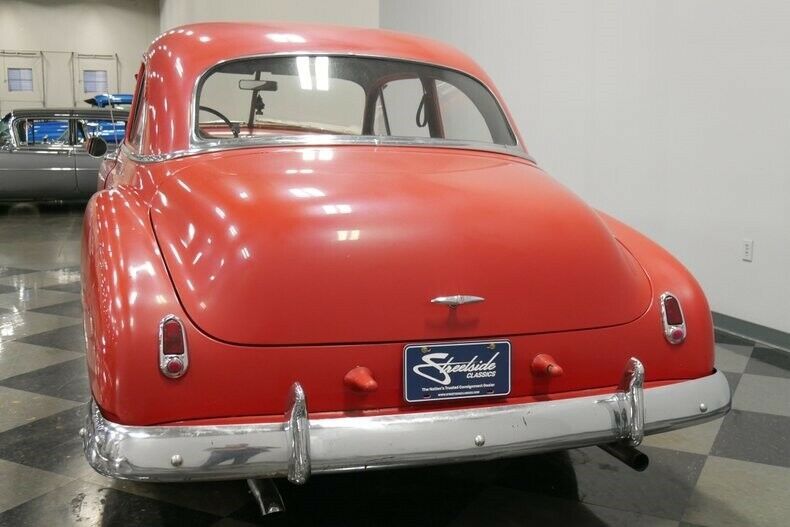 1949 Red Chevrolet Styleline Sedan