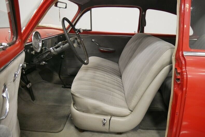 1949 Red Chevrolet Styleline Sedan