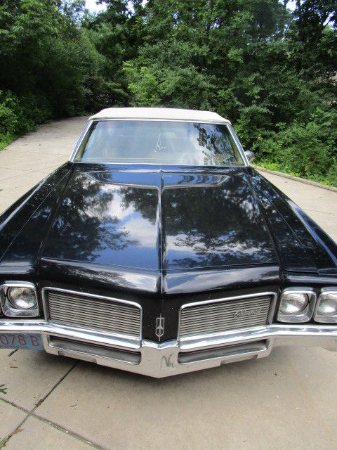 1970 Black Oldsmobile Eighty-Eight Convertible