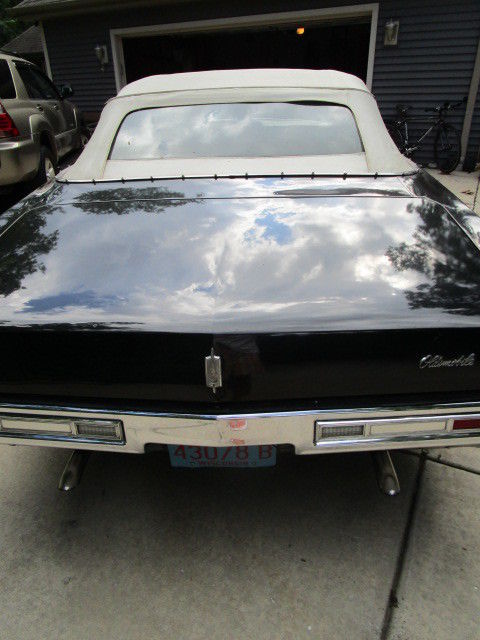 1970 Black Oldsmobile Eighty-Eight Convertible