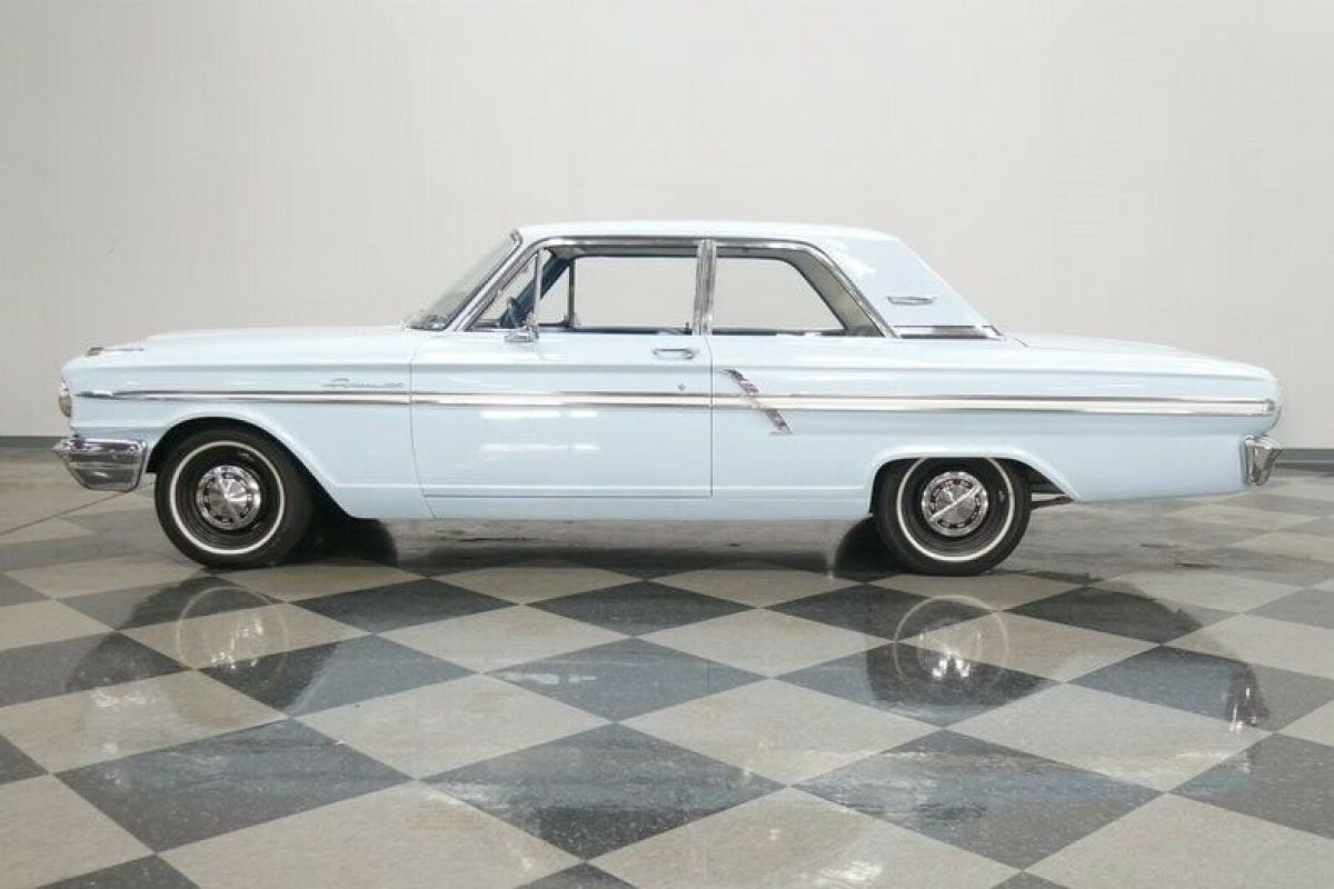 1964 Blue Ford Fairlane Hardtop