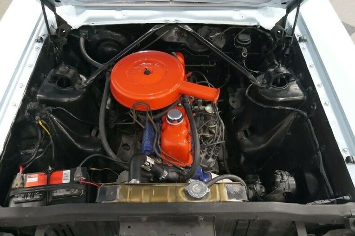 1964 Blue Ford Fairlane Hardtop