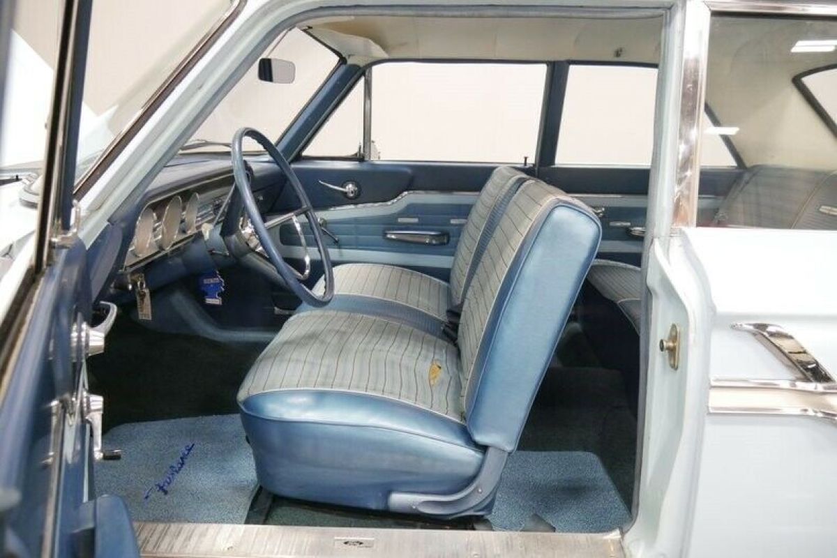 1964 Blue Ford Fairlane Hardtop
