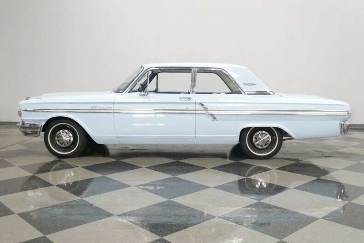 1964 Blue Ford Fairlane Hardtop