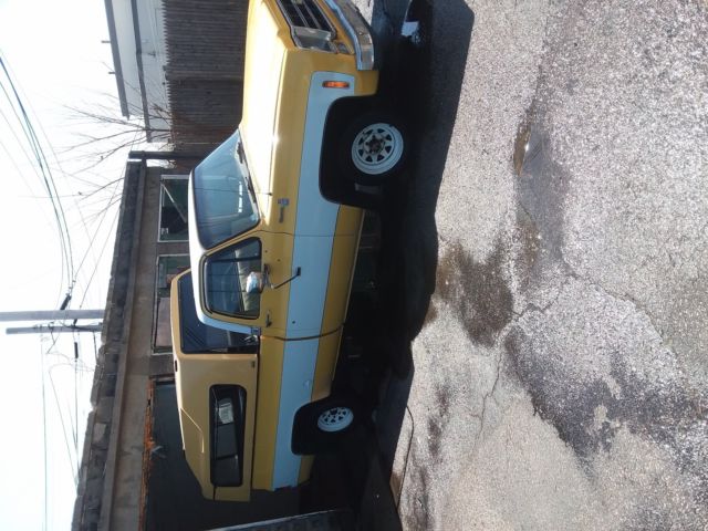 1978 yellow and white Chevrolet C-10 pick up 2 door