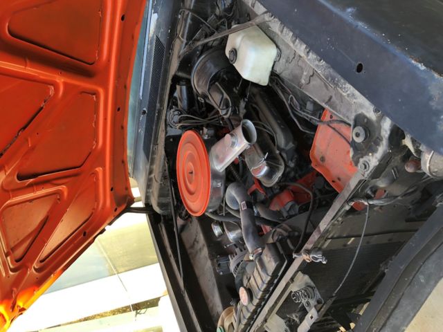 1974 PRIMER BLACK Plymouth Valiant Sedan