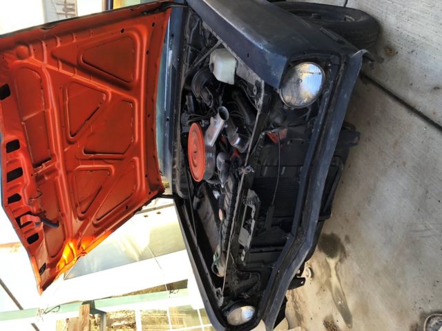 1974 PRIMER BLACK Plymouth Valiant Sedan