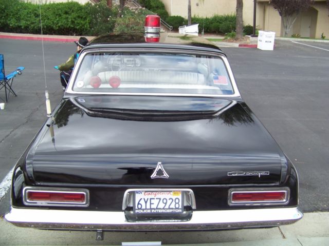 1963 black/white Dodge Polara