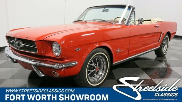 1964 Red Ford Mustang Convertible