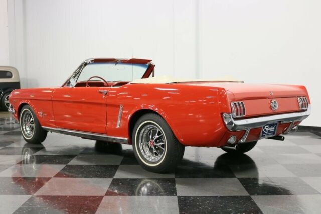 1964 Red Ford Mustang Convertible