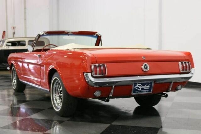 1964 Red Ford Mustang Convertible