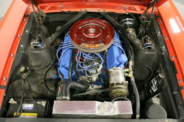 1964 Red Ford Mustang Convertible