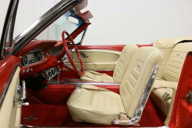 1964 Red Ford Mustang Convertible