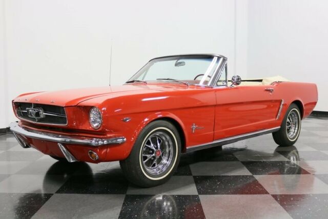 1964 Red Ford Mustang Convertible