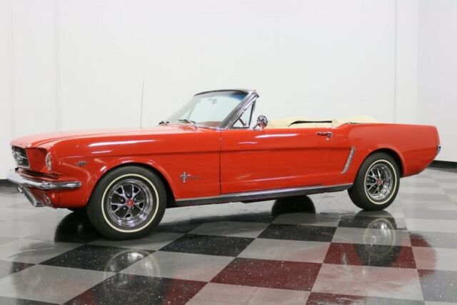 1964 Red Ford Mustang Convertible