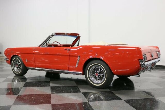 1964 Red Ford Mustang Convertible