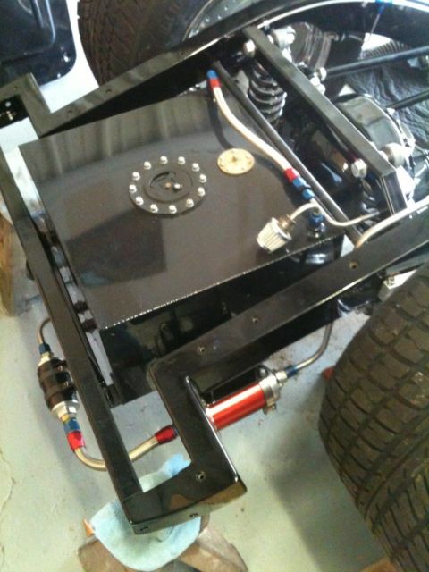 1940 Black over red Ford Coupe Coupe