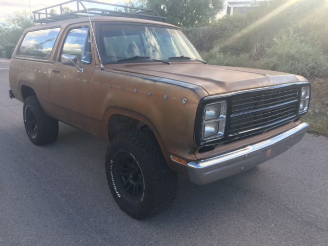 1979 Plymouth Trail Duster (Ram Charger) Convertible