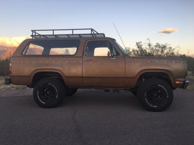 1979 Plymouth Trail Duster (Ram Charger) Convertible