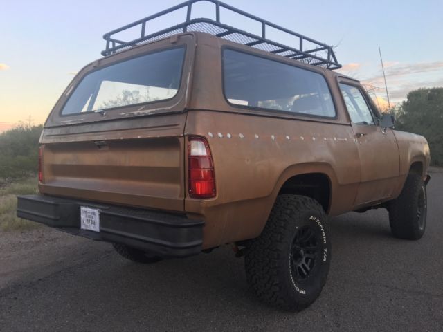 1979 Plymouth Trail Duster (Ram Charger) Convertible