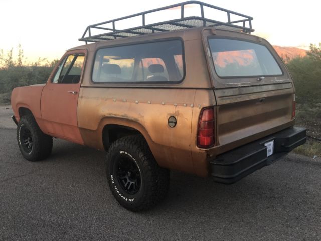 1979 Plymouth Trail Duster (Ram Charger) Convertible
