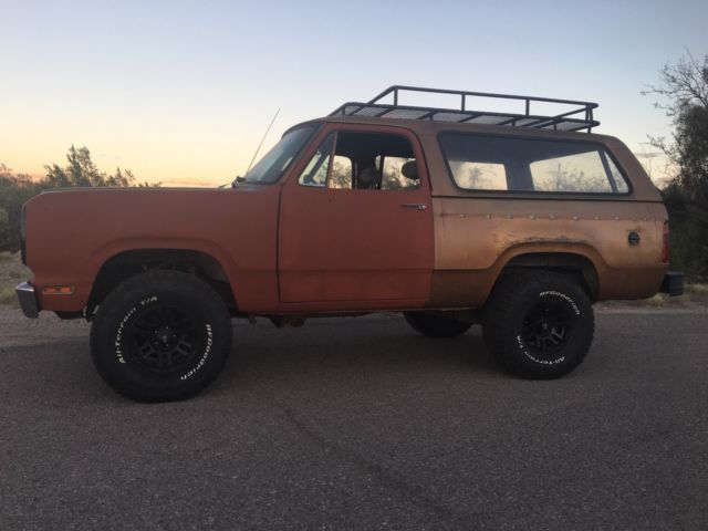 1979 Plymouth Trail Duster (Ram Charger) Convertible