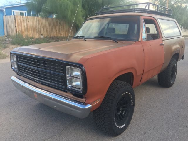 1979 Plymouth Trail Duster (Ram Charger) Convertible
