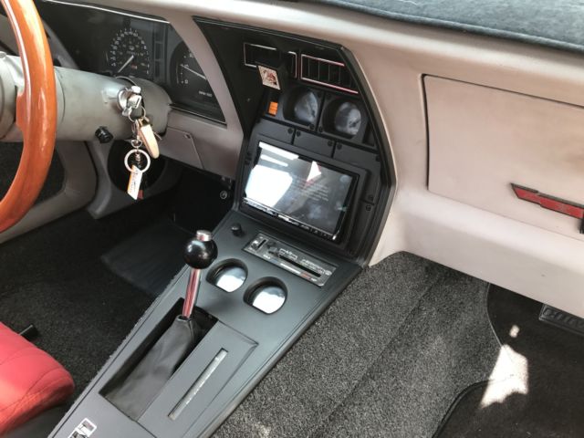 1982 Red Chevrolet Corvette Coupe