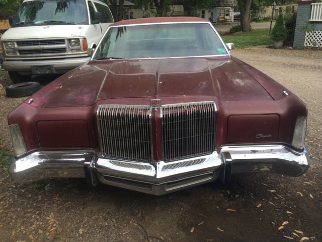 1976 Burgundy Chrysler New Yorker