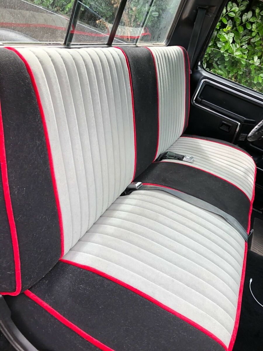 1981 Black Ford F-150 Step side