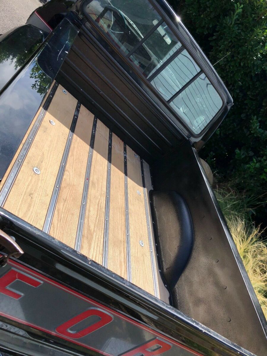 1981 Black Ford F-150 Step side