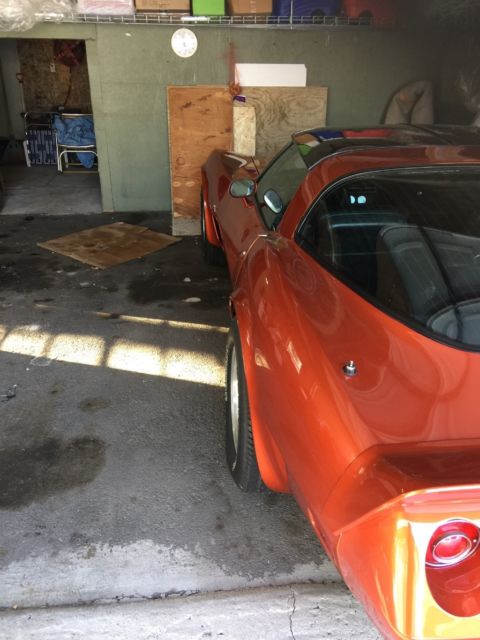 1979 Orange Chevrolet Corvette T-Top