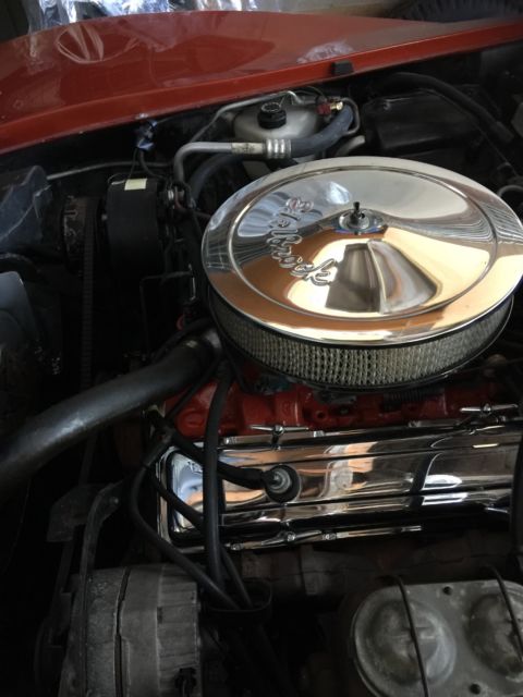 1979 Orange Chevrolet Corvette T-Top