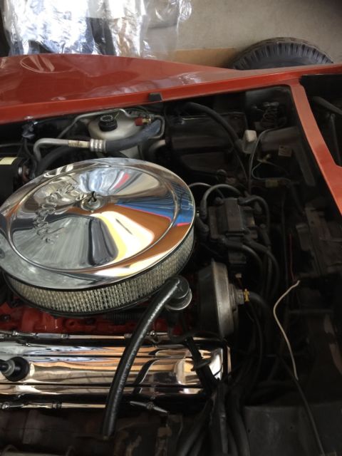 1979 Orange Chevrolet Corvette T-Top