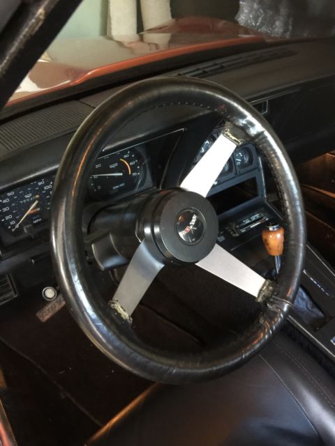 1979 Orange Chevrolet Corvette T-Top