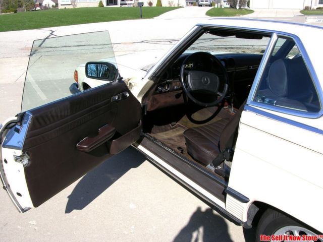 1986 Tan Mercedes-Benz SL-Class Convertible